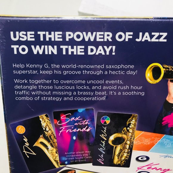 Kenny G Keepin' It Saxy Power Of Jazz Board Game 2019 New In Package - Picture 5 of 7